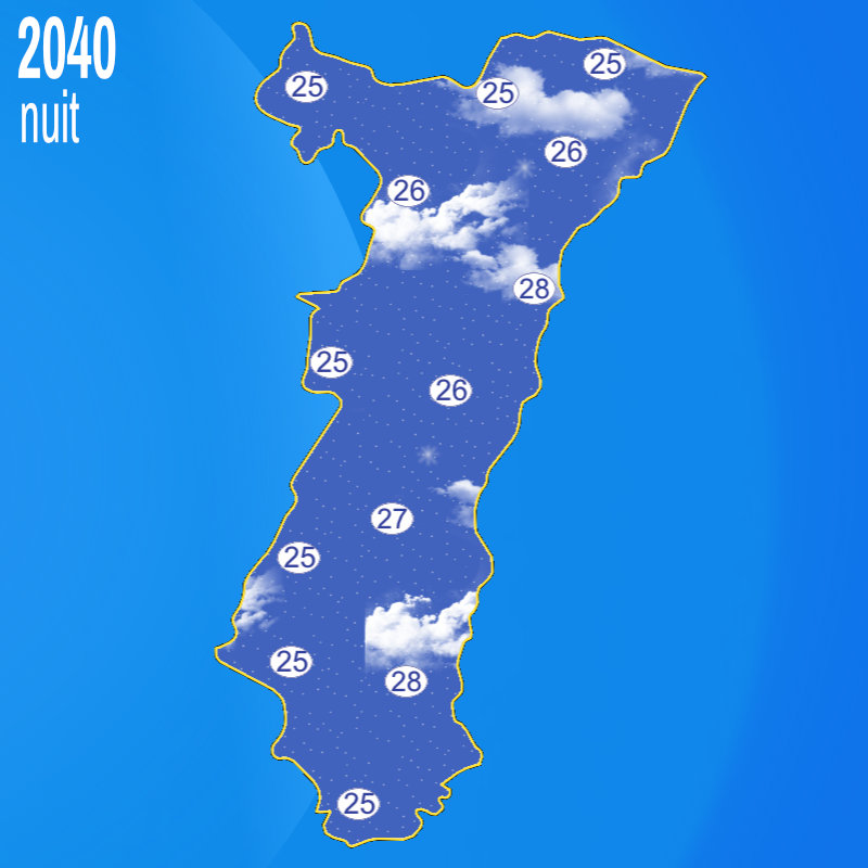 2040 : La carte de la nuit